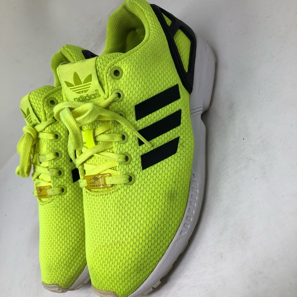 Neon Green Adidas Flux - Picture 8 of 8